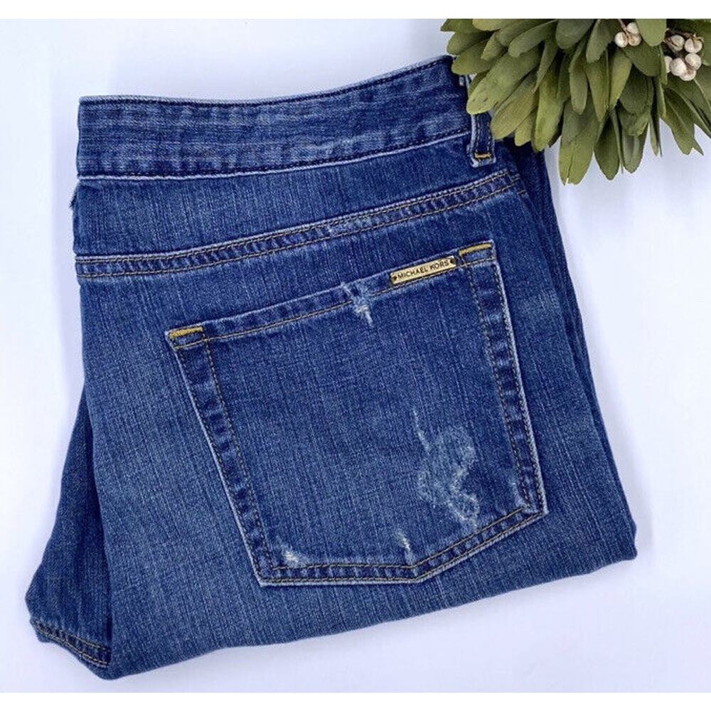 Michael Kors Distressed‎ Boyfriend Jeans Women's Size 12